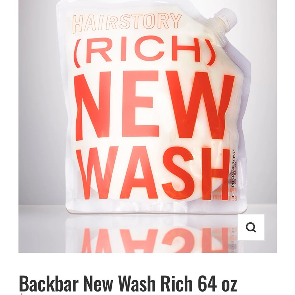 Hairstory New Wash Rich  64 oz. Brand new